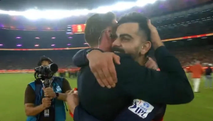 AB de Villiers and Virat Kohli 